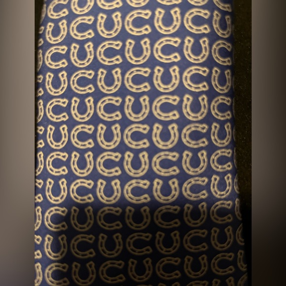 Tommy Hilfiger Blue and White Tie - Picture 2 of 5